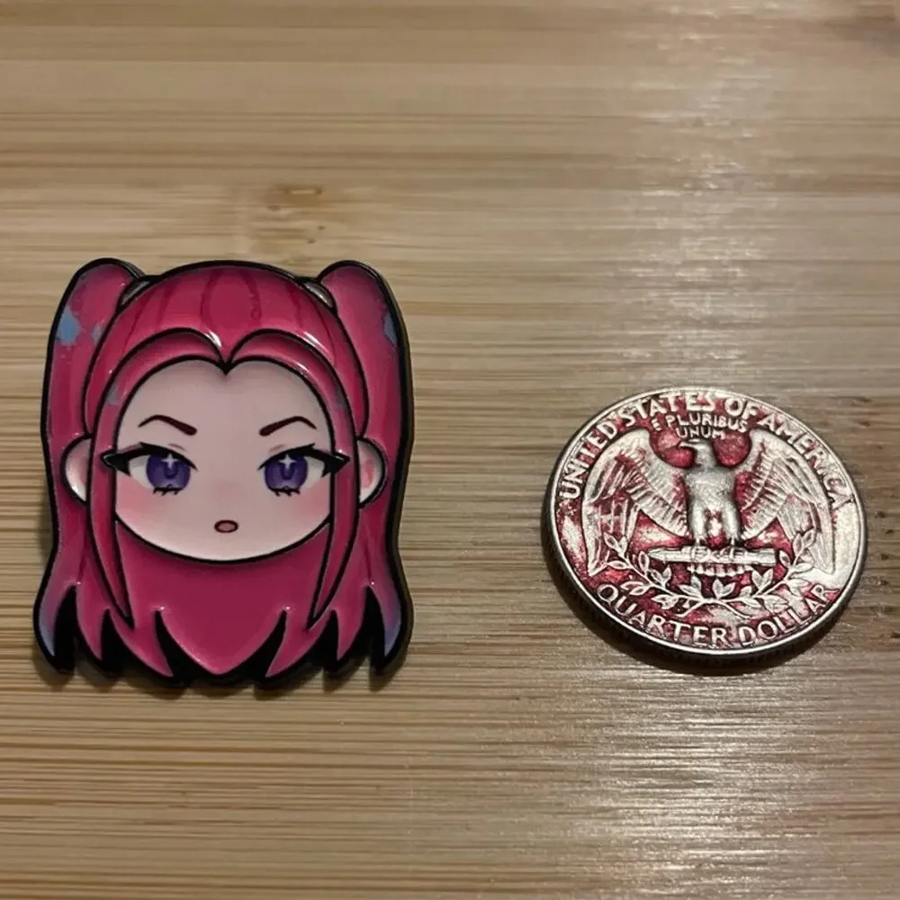 KPop Demon Hunters Huntrix Mira, Rumi & Zoey 3 Piece Pin Set